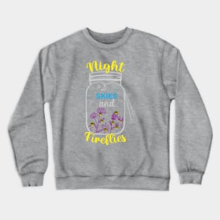 Night Skies and Fireflies Crewneck Sweatshirt